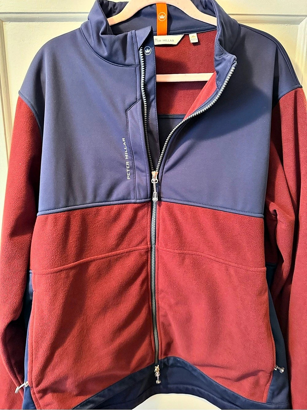 Peter Millar Color Block Full-Zip Jacket XL